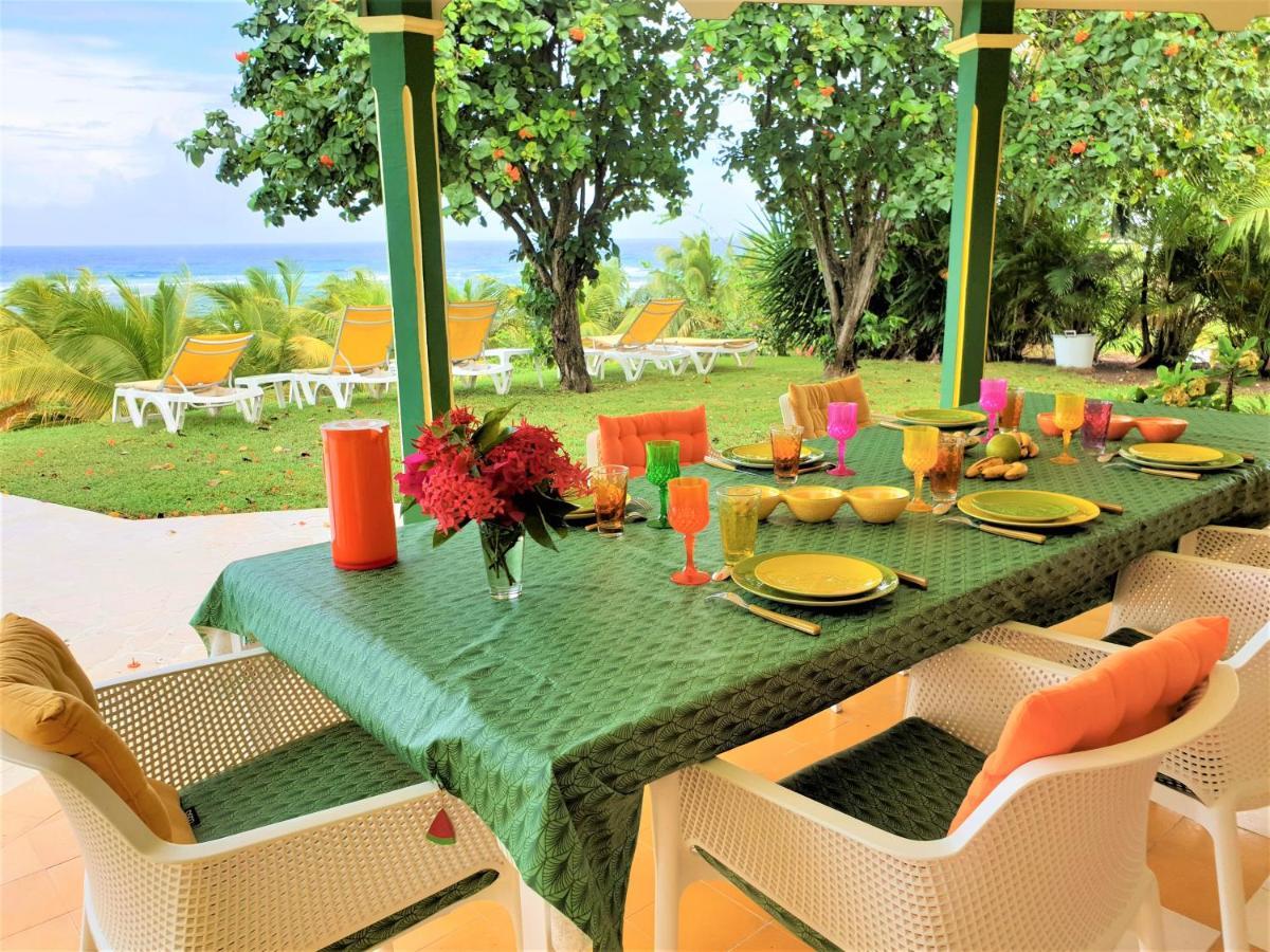 Villa Guadeloupe Saint Francois Acces Mer Piscine Iguana Bay - Villa Zagadi Exterior photo