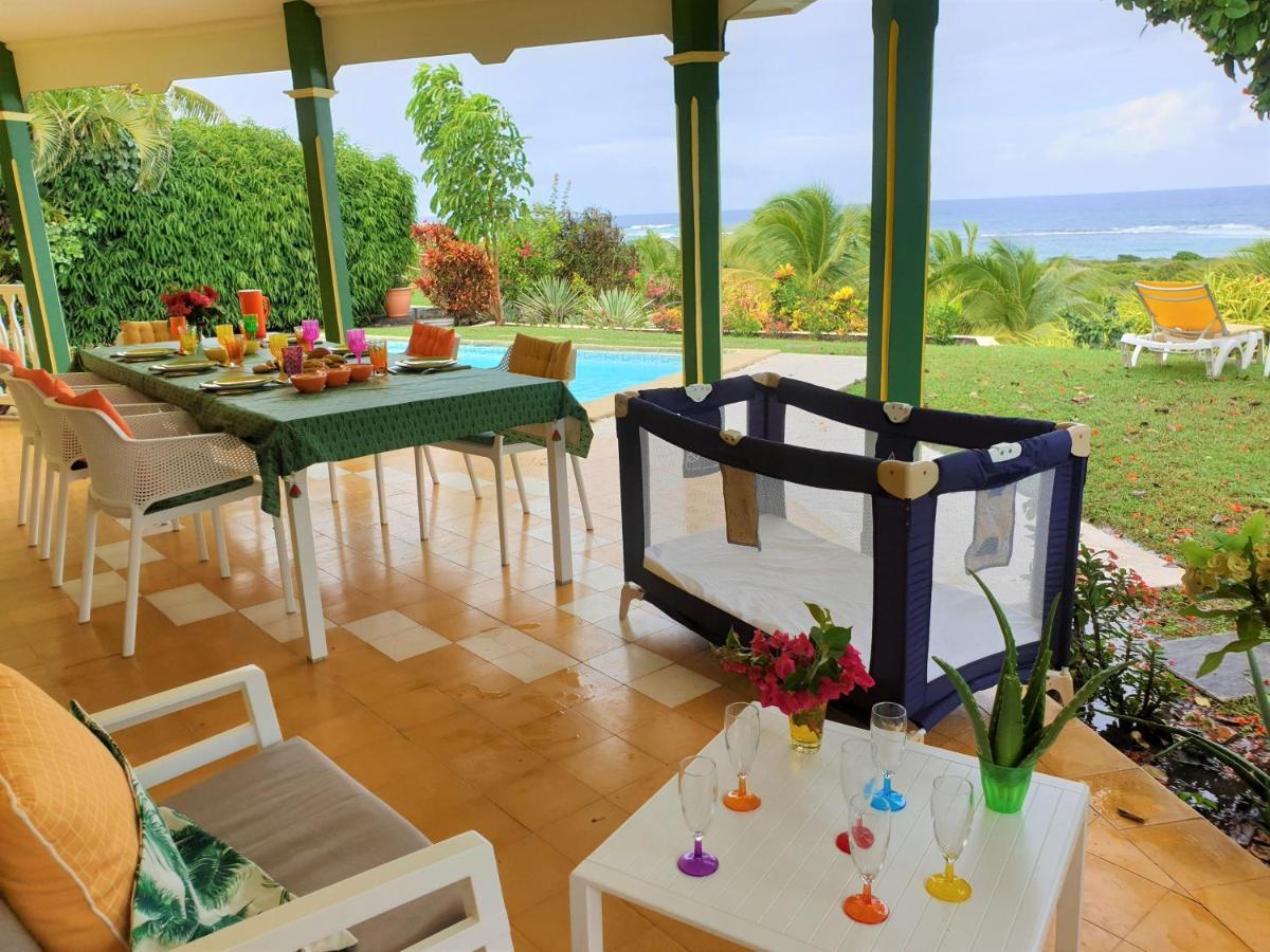 Villa Guadeloupe Saint Francois Acces Mer Piscine Iguana Bay - Villa Zagadi Exterior photo